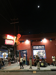 Buskers - Brass band on Frenchmen Street, NOLA