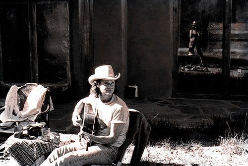 Tim Keller and Christina Boyce, Serafina, San Miguel County, New Mexico, 1988