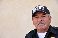 Eloy, Santa Fe security guard
