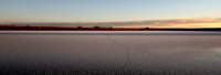 Frozen Weatherly Lake