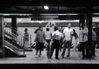 Subway Spat - Times Square Station