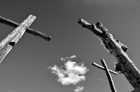 Tres Cruces, Palo Blanco Camposanto