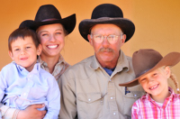 Brittany & Don Rouse Family, New Mexico