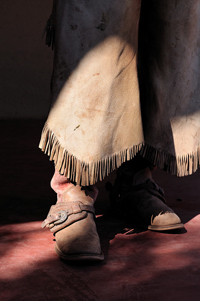 boots and chaps, Brittany Rouse, horse trainer, New Mexico, Texas