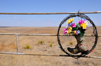 cowboy wreath, Grenville NM