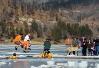 Polar Bear Plunge - Men in Orange