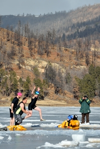 Polar Bear Plunge - Lake Maloya