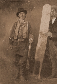 Billy the Kid tintype, Fort Sumner, NM Billy the Kid tintype, Fort Sumner, NM