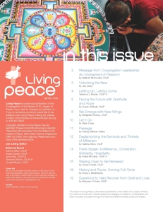 Living Peace Magazine with Tim Keller photography