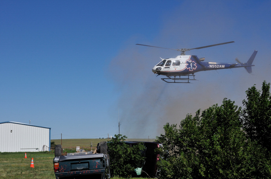 Flight for Life Colorado Helicopter