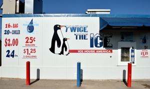 Ice House at Eunice, New Mexico