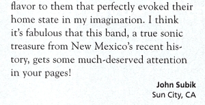 John Subik letter to New Mexico Magazine