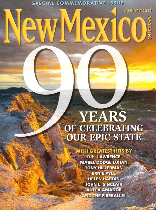New Mexico Magazine, January 2013 cover - The Fireballs