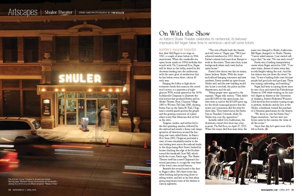 Shuler Theater Centennial