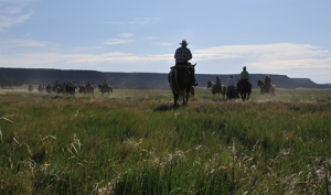 Long Riders, Mexico to Canada, leaving New Mexico