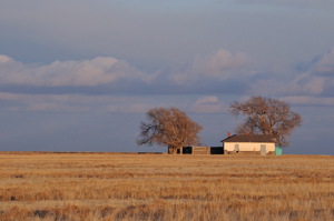 Des Moines, New Mexico, abandoned house by Tim Keller