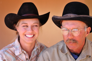 Brittany Rouse and Don Rouse, portrait by Tim Keller