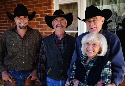 Landon Berry, Patrick Berry, Mary Lee and John Berry